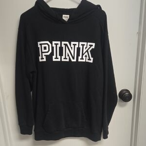 PINK Victoria's Secret Black Sweatshirt